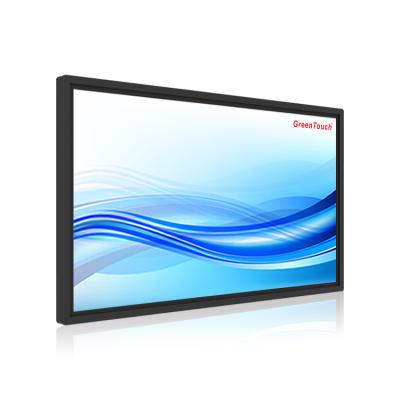 China KIOSK 1080P 20 Touch Points Wall Mount Open Frame 43 Inch IR Touch Screen Monitor Display for sale