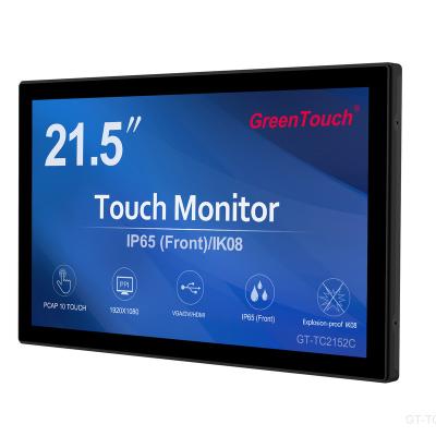 China Touch Screen Best Selling 21.5 Inch Ultra-thin Vandal Proof Touch All In One PC For Kalaok Touch Screen Price for sale