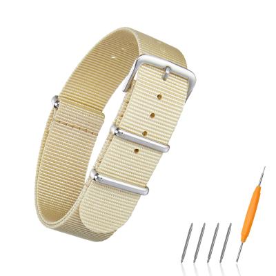 China Fashion/2020 New Design 18mm 20mm 22mm NATO Watch Strap Luxury Nylon NATO Watch Band for sale