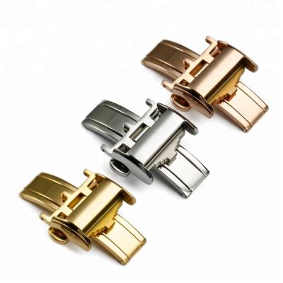 China Watch Bands 316L Stainless Steel Deployment Clasp For Longiness Watches Band Buckle for sale