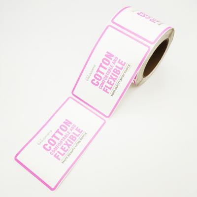 China Custom Matte Coating Cotton Tissue Towel Waterproof Synthetic Paper Sticker Label Paper Bottle Label for sale