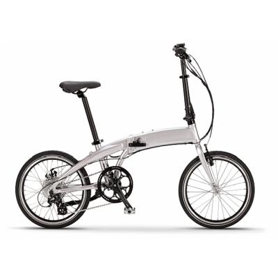 China Standard 20 inch aluminum electric folding bicycle, 36V 250W mini motor, 7 gears, battery in frame for sale