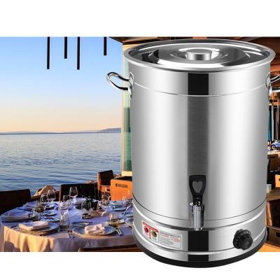 China Keep Warm Stainless Steel 28 - 88 L Single Wall Electric Hot Water Boiler Water Urn for sale