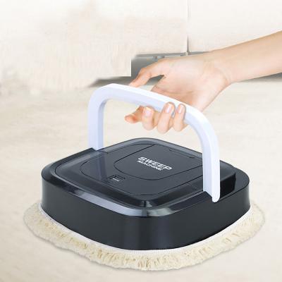 China Commercial Electric Floor Mop Machine Commercial Floor Wash Mopping USB Charging Home Mini Rotating Mop Machine Lazy Mop Machine for sale