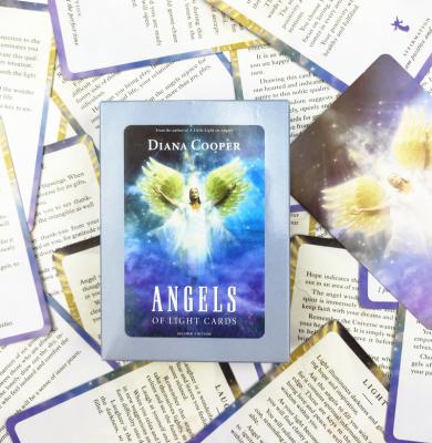 China Paper Moon Paper Oracles Paper Wisdom Messages Card Your Angel Goddess Power Work Keep Light Oracle Animal Decks for sale