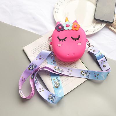 China Cute Portable Zipper Wallets Storage Cute Kawaii Cartoon Silicone Japanese Korean Coin Coin Purse Small For Kid Boys Girls for sale