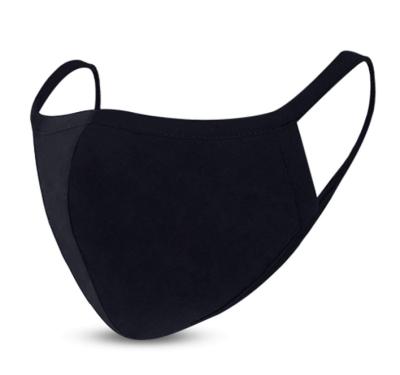 China 2020 Winter Breathable Hot Selling Black Cotton Earloop Face Mask for sale