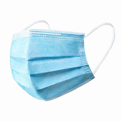 China Breathable Nonwoven 3ply Safety Medical Mask Nonwoven + Melt Blown for sale