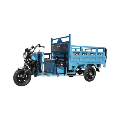 China New Design Cheap Adult Brackrest Red Long Range Foldable Electric Passenger Tricycle for sale