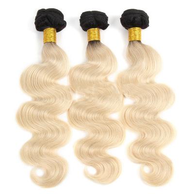 China Body Wave OEM Hair Extension Bundles Virgin Human Hair Bundles Bundles Wholesale Human Hair Bundles Vendors 12A 613 for sale