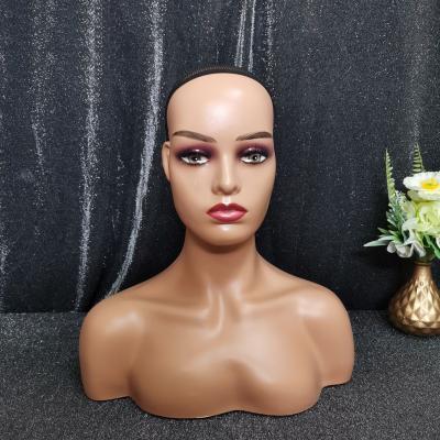 China Wholesale High Quality Maternity Custom Made Smile Wig Display Stand Mannequin For Wig Display Mannequin Head for sale