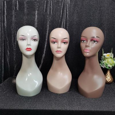 China Wholesale Maternity Women Plastic Brazilian Mannequin Heads For Wigs Show Fashion Jewelry Custom Female Mannequins for sale