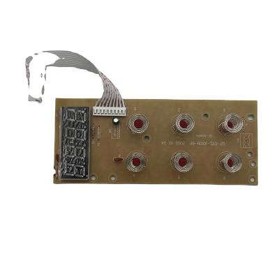 China Hotel SKD Electric Induction Cooker Heating Coil PCB Control Spare Parts Only Control Lamp Panel for sale