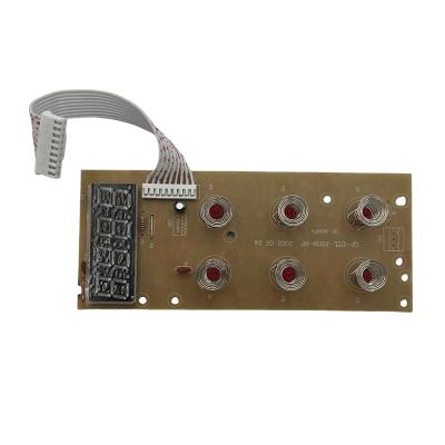 China Hotel Electric Induction Cooker Heating Coil PCB Control Spare Parts The Only Control Lamp Panel for sale