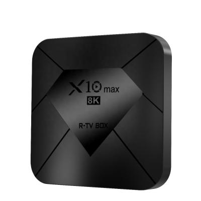 China R-TV BOX X10 Max Android TV BOX Quad S905X3 Core 8K 16/32/128GB Android Smart TV BOX X10 MAX Android Smart TV for sale