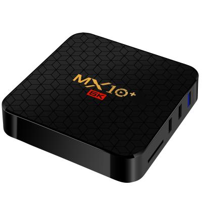 China Hot HD 4K 6K 4GB+32GB Allwinner H6 Android Smart TV Box MX10+ Android 9.0 TV Box Android 9.0 TV Plus 04 for sale