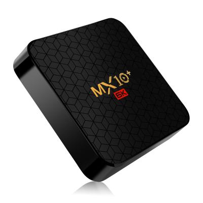 China Cheapest Android 9.0 Allwinner H6 Quad Core TV Box Allwinner H6 4Gb 32Gb Smart TV Box mx10plus Set Top Box for sale