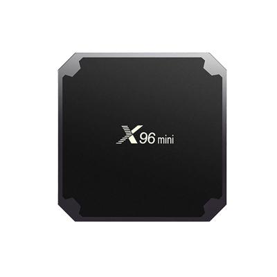 China New High Quality Smart Cheapest Android MINI TV Box X96 MINI-2 Chip Mali-450 TV Box X96 Box S905W for sale