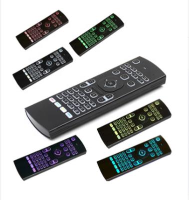 China Backlight Keyboard New Designed 2.4G MX3+ Air Keyboard Wireless Remote Control Mouse For Smart TV Android TV Box for sale