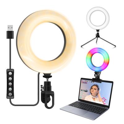 China 2021 new arrivals PYRG-T Ring Light Tripod Selfie mini flexible stick separate use for makeup for sale