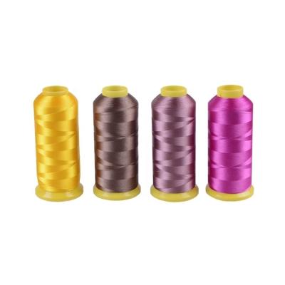 China Roving Thread RT06 Dyed Viscous 120d 2 Rayon Embroidery Thread 100% Rayon Embroidery Thread for sale