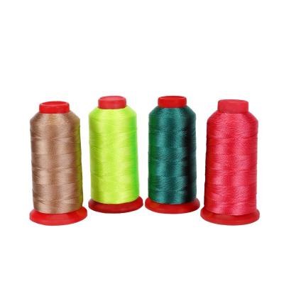 China Hot Thick Abrasion-Resistant 420d 3 Filament NT01 Nylon Thread For Upholstery Nylon Embroidery Thread for sale