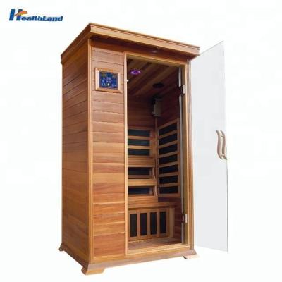 China Computer Control Panel Factory Direct Cedar Indoor Two Person Far Red Infrared Sauna in Philippines for sale