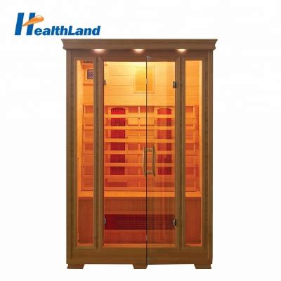 China Computer Control Panel Cheap Price Popular SAUNA 2PERSON INFRARED ROOM for sale