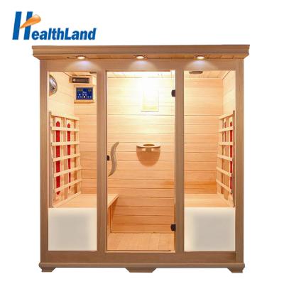 China Hot sale home infrared indoor computer control panel sauna room supplier in Philippines for sale