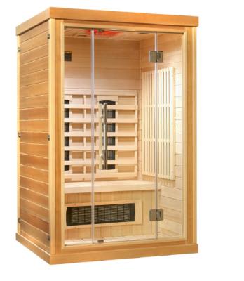 China Computer Control Panel 1 Person Mini Infrared Sauna for sale