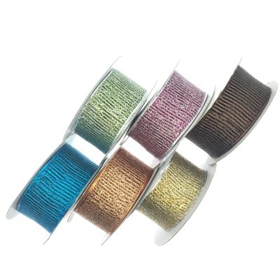 China Luxury Metallic Shinny Metallic Strip for Christmas Wrapping Decoration for sale