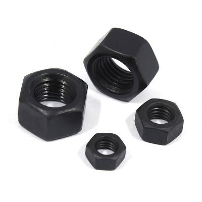 China Modern Design Strong Impact Resistance Hexagon Regular Mild Steel Hex Nut for sale