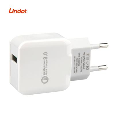 China Customized Logo US EU Plug Adapter Mobile Phone Charger for sale