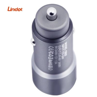 China 2021 Mobile Phone Car Charger 18W 9V USB Quick QC 3.0 Quick Adapter For Mobile Phone for sale