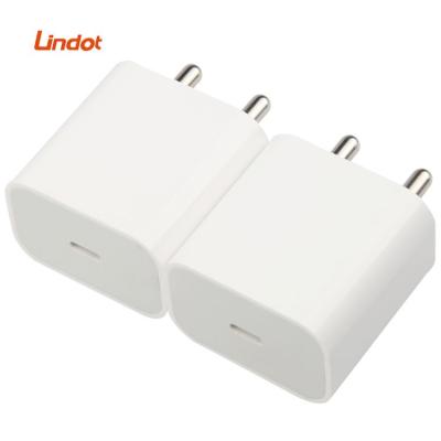 China CKD SKD 18w 20W 30w Phone Charger 20w USB C Wall Charger India Pin Palladium High Speed ​​Fast Charging Charger for sale