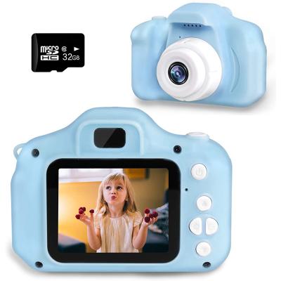 China Smartphone Digital Take Photo Video Camera 2 Inch Rechargeable Kids Mini Digital Camera Toys Kids Camera For Children Gift for sale