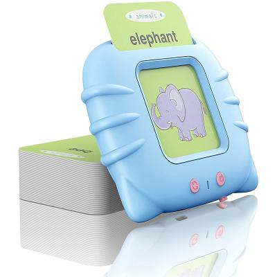 China Educational Toy 2021 112 PCS Flash Card Preschool Educational Machine Talking Early Learning Educational Toy for Toddlers for sale