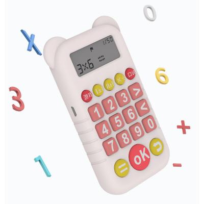 China Hot Wholesale Promotional Gift Puzzle Game Mini Student Scientific Small Electronic Calculator Colorful Logo 10 Customized Digits For Kids for sale