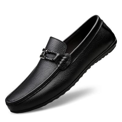 China Fashion Trend Real Rubber Dinghy Shoes PU Men Casual Shoes 38 44 for sale