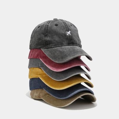 China JOINT Single Panel Sport Coke Bottle 6 Vintage Embroidery Vintage Hats Dad Hat Unstructured Baseball Cap for sale