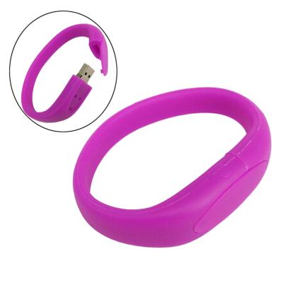 China 16GB 16GB 8GB 4GB USB 2.0 USB Flash Drive Pen Drive Stick U Drive Wrist Band Silicone Wristband USB for sale