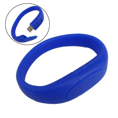 China Silicone USB Wristband 2/4/8/16/32/64GB USB Flash Memory USB Flash Memory 2/4/8/16/32/64GB PVC Thumb Drive U Disk for sale