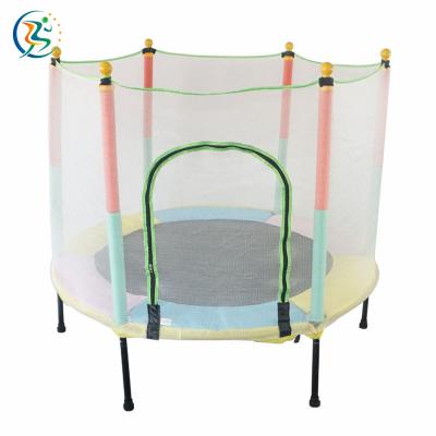 China With Protective Net Outdoor Fitness Indoor Children's Trampoline Manufacturers Jumping Protective Net For Sale for sale