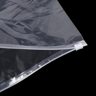 China OEM Supply Moistureproof Transparent Zipper Lock Bags Clear PE Bag Resealable Plastic Pouches Used For Fashion Or Household Products for sale