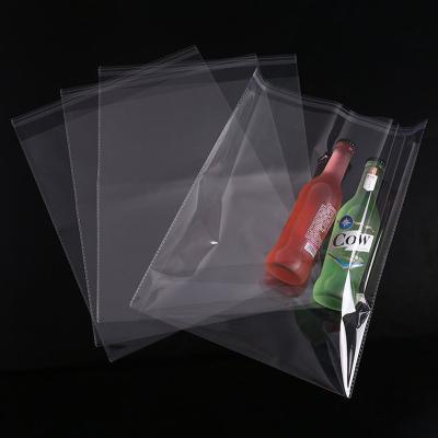 China Customized Transparent Self Sealing Self Adhesive Resealable OPP Plastic Bag Disposable OPP Bags for Clothing or Accessories for sale