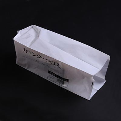 China Biodegradable & Compostable Custom Bag Biodegradable Plastic Heat Seal PE Milk White Bag For Garment&Food Packaging for sale