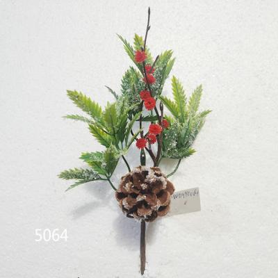 China Fashional Spring Christmas Artificial Plastic Tree Natural Floral Picks for sale