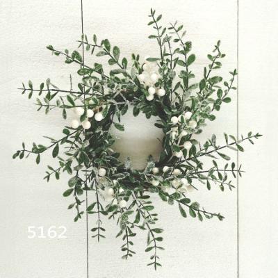 China Fashional 2021 New Design Christmas Hanging Ornaments Christmas Wreath Garland For Front Entrance for sale