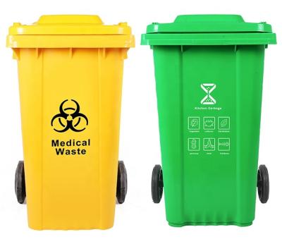 China Sustainable Modern Design And Use Friendly Plastic Waste Container Bin Dust Bin for sale