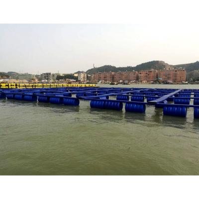 China Hot sales sea and lake floating pontoon for fish cage for sale